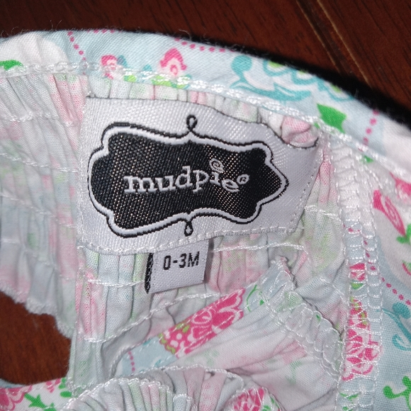0-3m mudpie romper - Picture 6 of 7